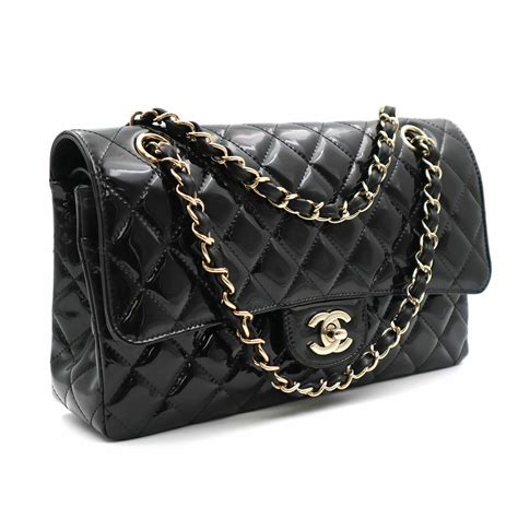 black chanel classic handbag|chanel black classic quilted handbag.